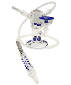 Pharaohs Duplex Hookah Dark Blue