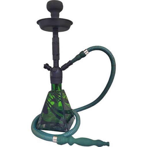 Pharaohs Pyramid Hookah Emerald