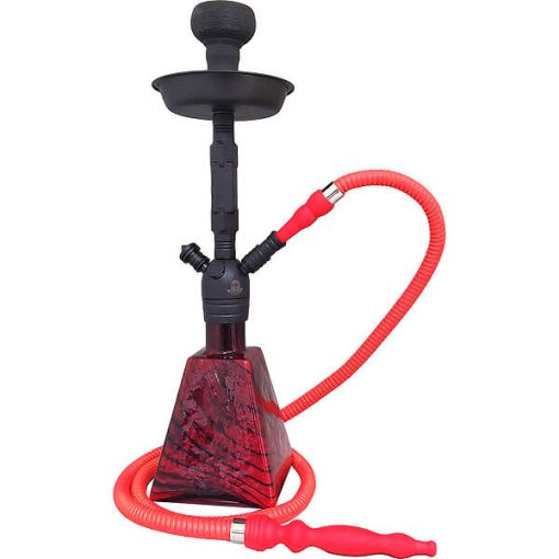 Pharaohs Pyramid Hookah Rose