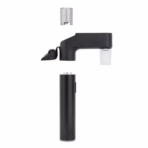 Puffco Pivot Glass Adapter individual pieces Expanded