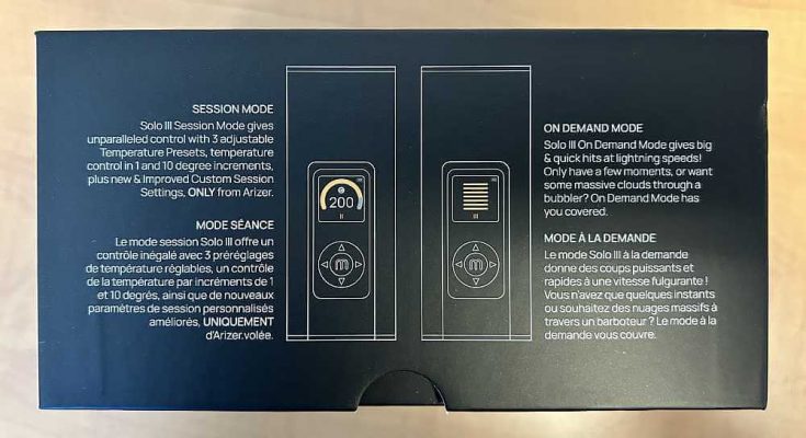 Arizer Solo 3 - Features 2
