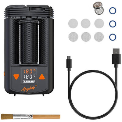 Storz and Bickel Mighty Plus What's Included Box Contents