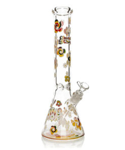 Tie Dye glow in the dark 15 inch - white background