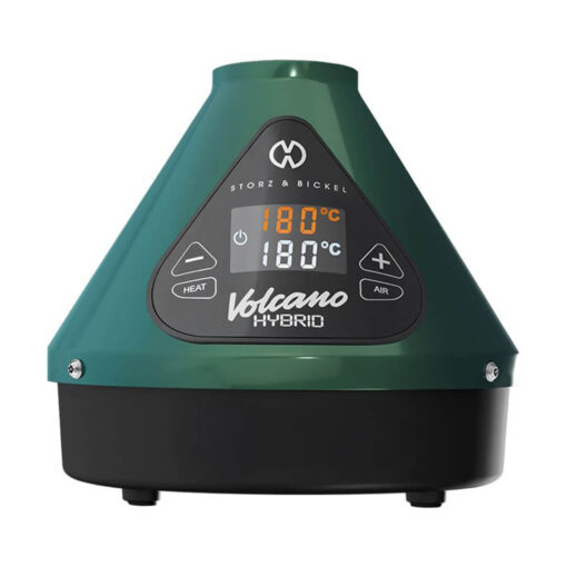 Volcano Hybrid Vaporizer Front - Evergreen
