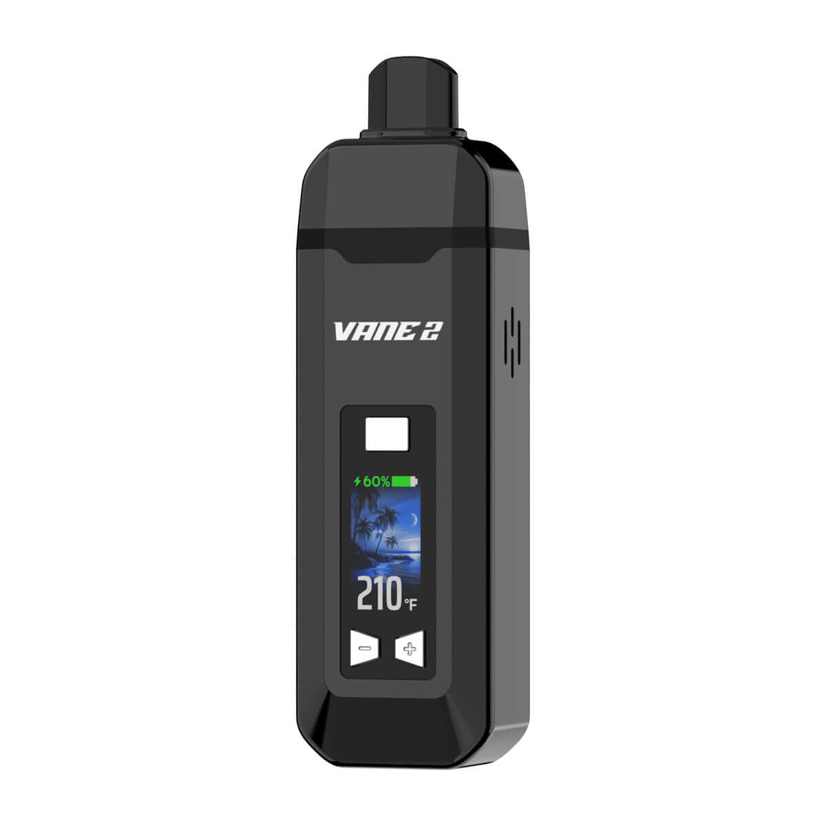 Yocan Vane 2 Portable Dry Herb Vaporizer - Black