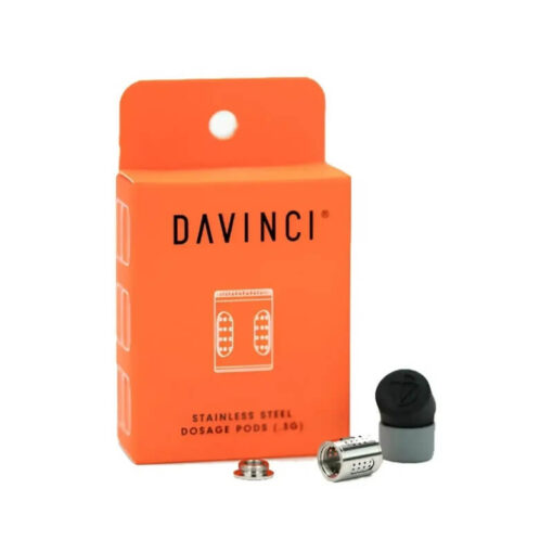 Davinci Stainless Steel Dosing Capsules-package