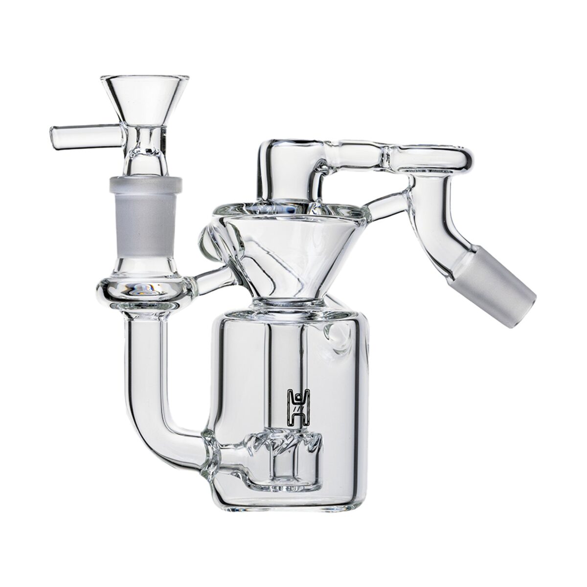 Human Grade "The Recycler" Glass Ash Catcher45 Degree (14mm)