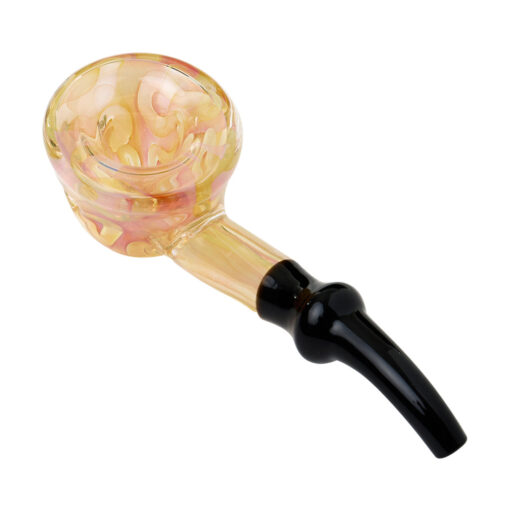 Human Grade Fleur Hand Pipe Gold Fume