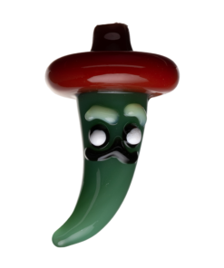 human-grade-chili-pepper-glass-carb-capGreen with Red Hat
