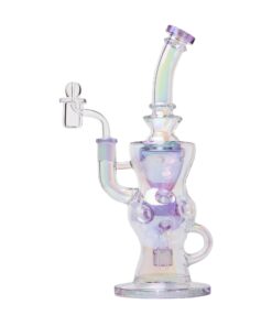 Human Grade 11.5" Swiss Incycler Glass Water Pipe