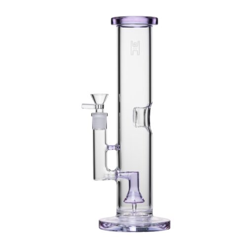 Human Grade 12" Tube Water Pipe-Lavender
