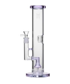Human Grade 12" Tube Water Pipe-Lavender