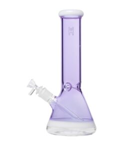 Human Grade 12" Beaker Water Pipe-Lavender