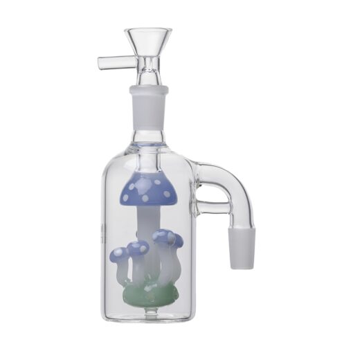 Human Grade The Shroom Glass Perc Ash CatcherLight Blue