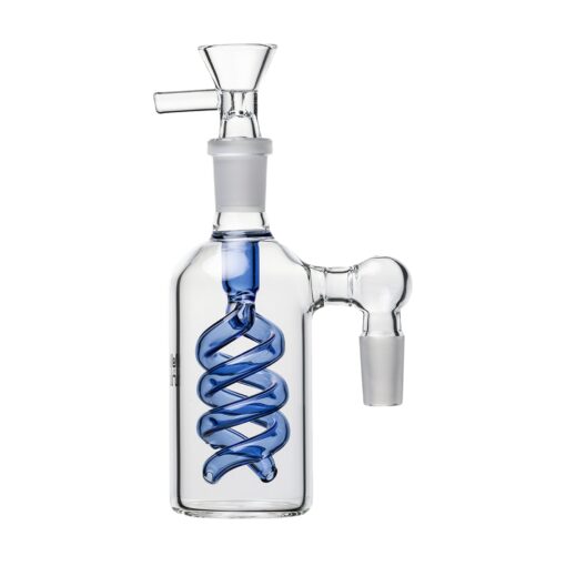 Human Grade The Spiral Perc Ash CatcherLight Blue