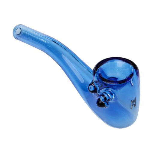 Human Grade Briar Hand Pipe light blue