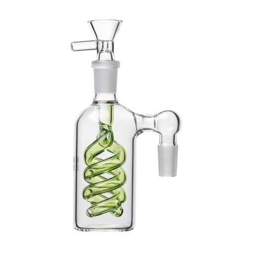 Human Grade The Spiral Perc Ash CatcherMatrix Green