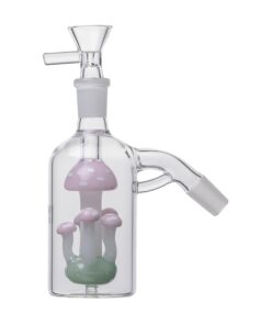 Human Grade The Shroom Glass Perc Ash CatcherPink