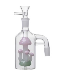 Human Grade The Shroom Glass Perc Ash CatcherPink