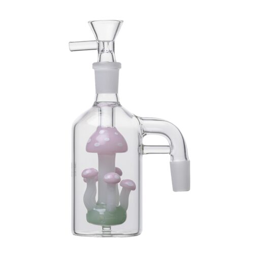 Human Grade The Shroom Glass Perc Ash CatcherPink