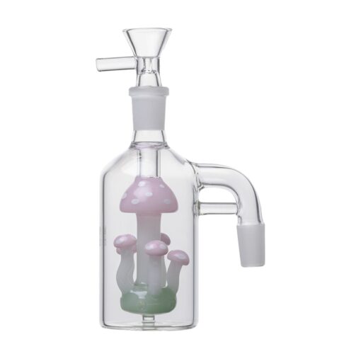 Human Grade The Shroom Glass Perc Ash CatcherPink