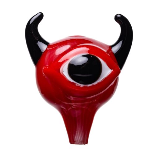 human-grade-monster-eye-carb-cap RedBlack