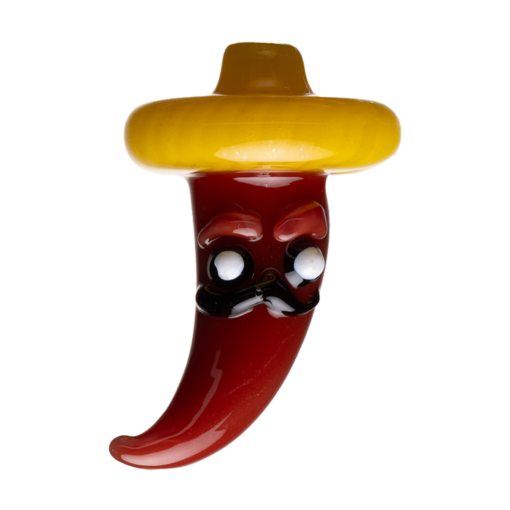 human-grade-chili-pepper-glass-carb-cap RedYellowHat