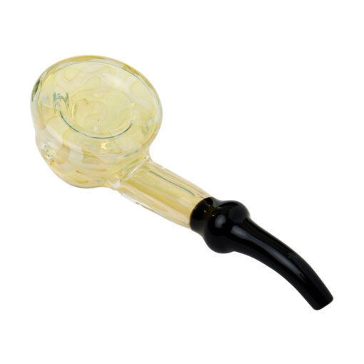 Human Grade Fleur Hand Pipe Silver Fume