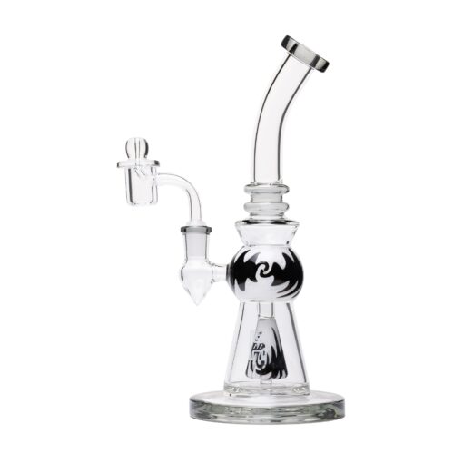 Human Grade 10" Mini Gumball Rig Glass Water Pipe Smoke Tones
