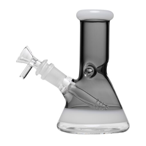 Human Grade 6" Beaker Water Pipe-smoke