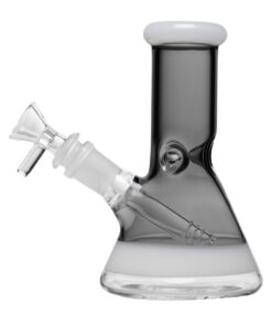 Human Grade 6" Beaker Water Pipe-smoke