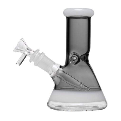 Human Grade 6" Beaker Water Pipe-smoke