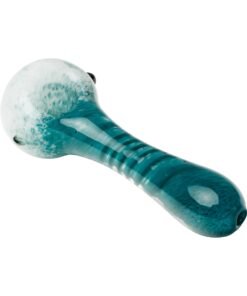 Human Grade IO Twist Spoon Pipe-Teal