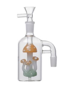 Human Grade The Shroom Glass Perc Ash CatcherYellow