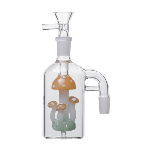 Human Grade The Shroom Glass Perc Ash CatcherYellow