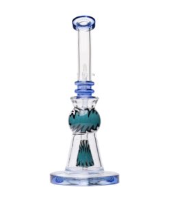 Human Grade 10" Mini Gumball Rig Glass Water Pipe - Image 3