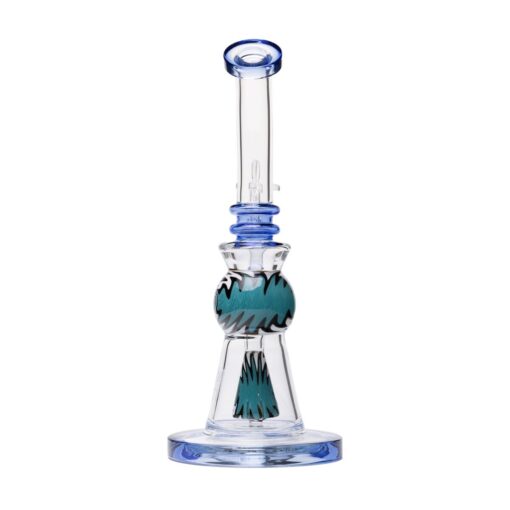 Human Grade 10" Mini Gumball Rig Glass Water Pipe - Image 3