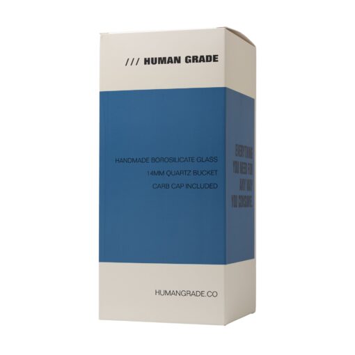 Human Grade 10" Mini Gumball Rig Glass Water Pipe - Image 7