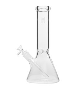 Human Grade 12" Beaker Water Pipe Clear