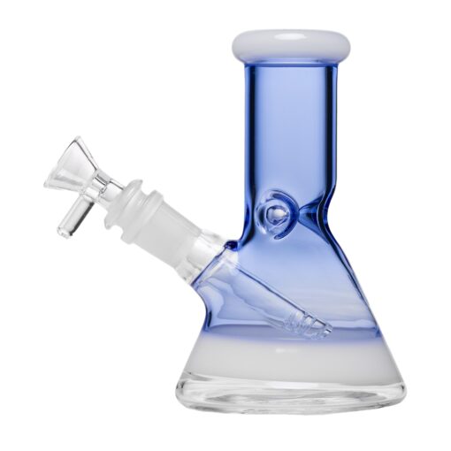 Human Grade 6" Beaker Water Pipe smoke