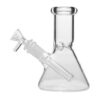Human Grade 6" Beaker Water Pipe clear
