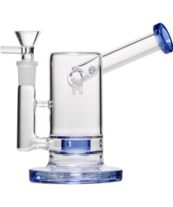 Human Grade 6" Sidecar Bubbler Clear