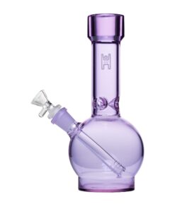 Human Grade 9" Ball Water Pipe Light Blue