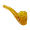Human Grade Briar Hand Pipe Fumed Silver