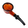 Human Grade Fleur Hand Pipe Amber