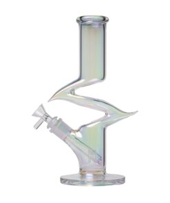 Human Grade Iridescent Zing Water Pipe 10.5"