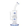 Human Grade Morpheus Glass Water Pipe Light Blue