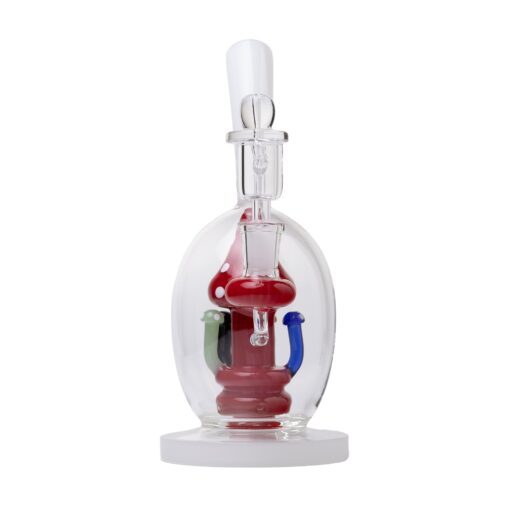 Human Grade Mushroom Globe Glass Rig - Image 2