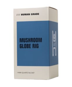 Human Grade Mushroom Globe Glass Rig - Image 6
