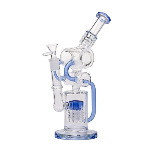 Human Grade Raygun Glass Water Pipe Percolator - Image 2